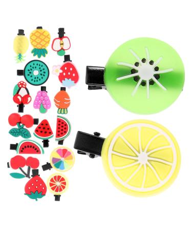 minkissy 4 Sets Hair Clip for Girls Hair Accessories Hair Barrettes Bang Clip Fruit Miss