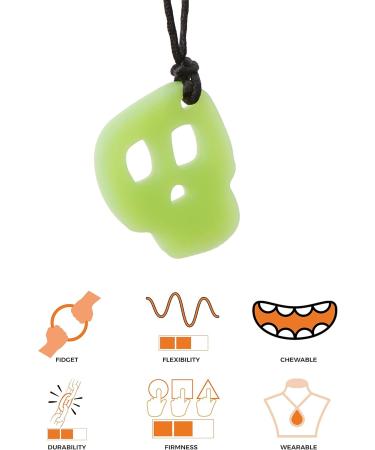 Chewent Skull Trailer - Light-Up Chewing Necklace for Horses | Sensory Relief for SPD Autism ADHD | Anxiety Reduction & Focus Improvement - Buy Online on SooperMarket.com