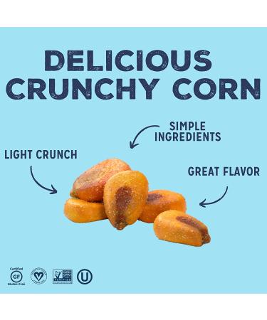 LOVE CORN Sea Salt Snack 1.6oz x10 Bags | Crunchy Non-GMO Gluten-Free Plant Based Low-Sugar | Salted Corn Snack Pack - Buy Online on SooperMarket.com