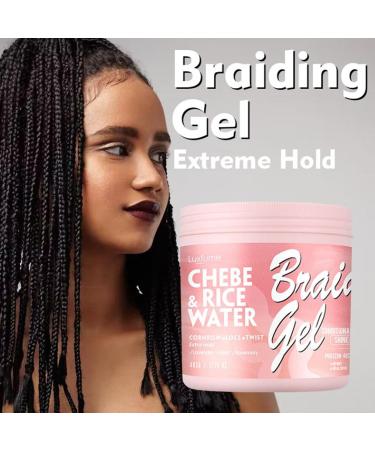 485g Vegan Extreme Hold Hair Styling Gel for Braided Wavy Curly Hair | Non-Greasy Non-Sticky Pomade for Men & Women | Refreshing & International Shipping - Buy Online on SooperMarket.com
