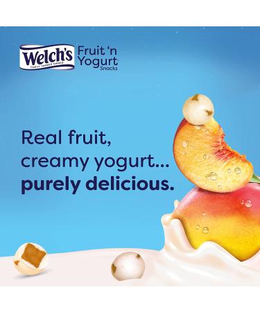 Welch's Fruit Snacks Fruit 'n Yogurt Variety Pack - Bulk Pack of 42 Individual 0.7 oz Bags - Strawberry Blueberry Acai & Mango Peach Flavor - Single Serve Snack - Buy Online on SooperMarket.com
