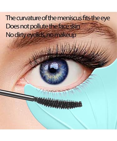 SHANPIN Silicone Winged Eyeliner Stencil and Mascara Guard - Mermaid Design | Reusable Cosmetic Tool for Perfect Eye Makeup - Buy Online on SooperMarket.com