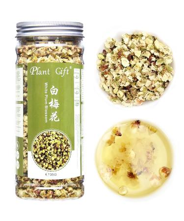 Organic White Plum Blossom Tea - Dried Flower Herbal Green Tea 35g | Plant Poison White Plum Flower Tea for Health Benefits - Buy Online on SooperMarket.com