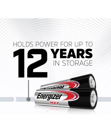 Energizer AA Batteries - Max Double A Alkaline 20 Count Pack | Long-Lasting Power for All Devices - Buy Online on SooperMarket.com