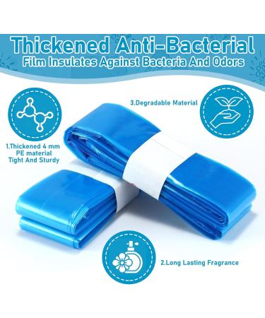 Odor-Tight Diaper Pail Cassettes - 10 Pack 4.5m Disposal Bags for Tommee Tippee Sangenic & Offspring - Navy Blue - Buy Online on SooperMarket.com