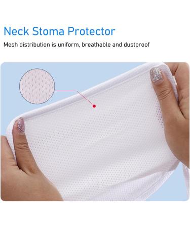 Neck Air Tubes Cover | Adjustable Tracheostomy Neck Protection | Breathable Stoma Cover for Laryngectomy - Buy Online on SooperMarket.com