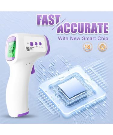 Bestyks Contactless Forehead Thermometer - Infrared Digital Fever Thermometer for Babies Kids & Adults | 32 Data Storage Quick Read & Fever Alarm - Buy Online on SooperMarket.com