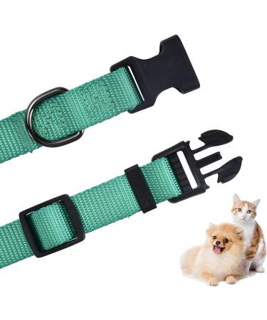 Audwud Thick Nylon Neck Band Dog Collar - Adjustable Classic Design for Small Medium & Large Dogs | M Size: 37-54 cm | Available in Multiple Colors - Buy Online on SooperMarket.com