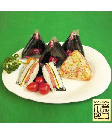 Kaneyama Seaweed Wrappers for Triangular Onigiri Rice Ball - 50 Sheets Refill | 50 Count (Pack of 1) - Buy Online on SooperMarket.com
