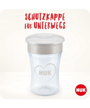 NUK Magic Cup Replacement Lid - Pack of 2 BPA-Free For 8 Months & Up - International Shipping Available - Buy Online on SooperMarket.com