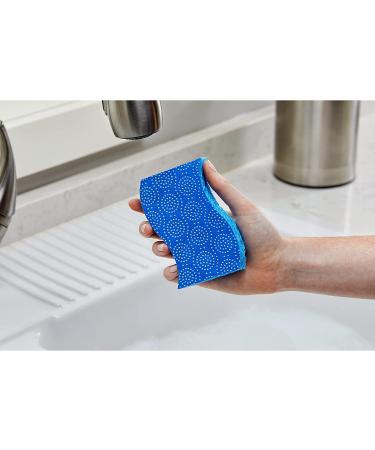 Scotch-Brite Scrub Dots Non-Scratch Scrub Sponge - Pack of 3 | Ideal for Washing Dishes and Kitchen Cleaning | Rinses Clean - Buy Online on SooperMarket.com