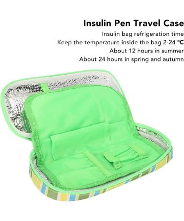 Insulin Cooler Travel Case Multi Layer Lightweight Insulin Cooler Travel Carrying Cooling Bag for Indoor Outdoor Portable Zipper Design Cooler Bag for Insulin Pens - Buy Online on SooperMarket.com