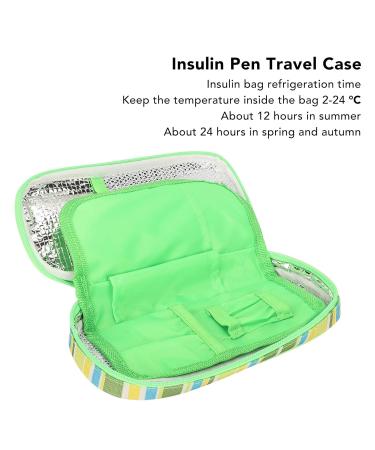 Insulin Cooler Travel Case ANGGREK Insulin Cooler Travel Case Multi Layer Carrying Case Lightweight Portable Insulin Cooling Bag for Diabetic Green - Buy Online on SooperMarket.com