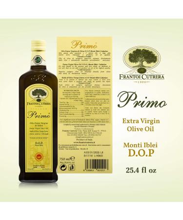 Frantoi Cutrera Extra Virgin Olive Oil 24.5 oz - Imported from Italy - 2 Pack - Premium Quality - Buy Online on SooperMarket.com