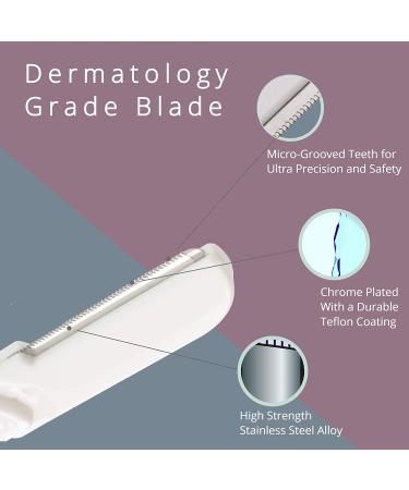 Dermaplaning Tool (9 Count) - Face Razor for Women | Hair Remover Blade for Eyebrows & Peach Fuzz | Exfoliate & Smooth Skin - Pack of 1 - Buy Online on SooperMarket.com