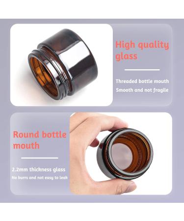 50 ml Empty Cosmetic Cream Jar - Reusable Containers for Creams Lotions & Essential Oils (6 Pack) - Ideal for International Shipping - Buy Online on SooperMarket.com