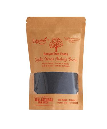 BanyanTree Foods Nigella Seeds 150g (Kalonji Seeds) All Natural Indian Origin