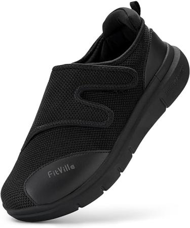 FitVille Diabetic Shoes for Men - 12 Wide