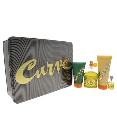 Liz Claiborne Curve 4 Piece Gift Set for Men
