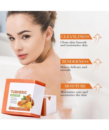 Skincare Set for Teenage Girls - Turmeric Skin Care Sets & kits - Gifts for Her - Pamper Skincare Set - Women Gift Sets with Face Soap-Face Serum-Face Cream-Toner-Mask*4 - Buy Online on SooperMarket.com