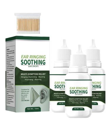 EarClean Ear Ringing Remedy Drops EarClean Ear Ringing Relief Drops Ear Ringing Remedy Drops (3pcs)
