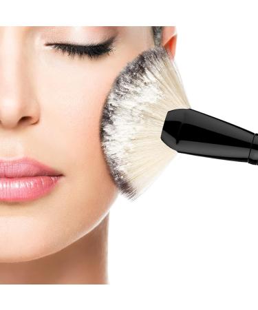Single Large Facial Fan Brushes Highlighting Make Up Brush Soft Dense Fan-shaped Makeup Brushes Professional Brush for Women Girls Beauty Supplies - Buy Online on SooperMarket.com