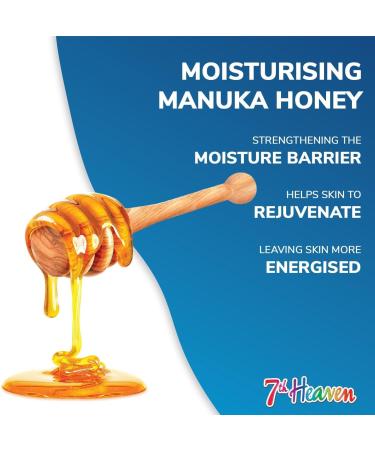 7th Heaven Manuka Honey Peel Off Face Mask with Vitamin E - Nourish and Renew - All Skin Types - Buy Online on SooperMarket.com