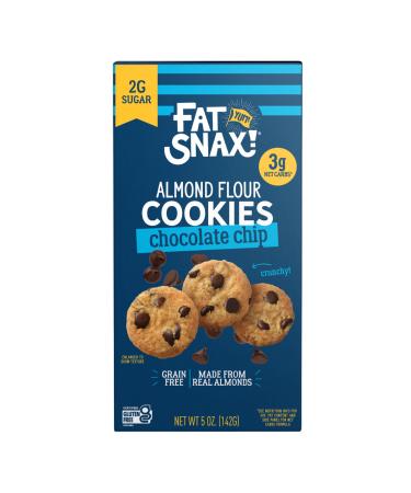 Fat Snax Mini Cookies Chocolate Chip 5 oz (141.7 g)