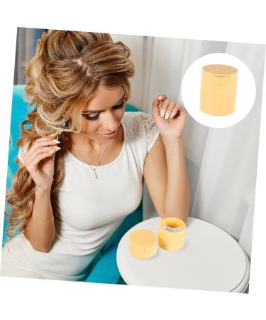 Balacoo Eyelash Glue Jar - Portable Lash Extension Tool Sealed Hard Plastic Makeup Container - 8.5x7cm - Perfect for Eyelash Extensions - Buy Online on SooperMarket.com