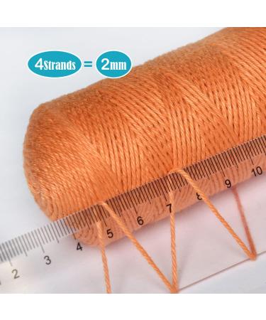 Colored Bird Size 3 Classic Crochet Thread 100% Mercerized Cotton Yarn in Dark Autumn Gold (Color 3853) - Ideal for Beginners - Buy Online on SooperMarket.com