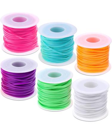 6Pack Plastic Lacing Cord Kit for Bracelets & Keychains in Color A - Buy Online on SooperMarket.com