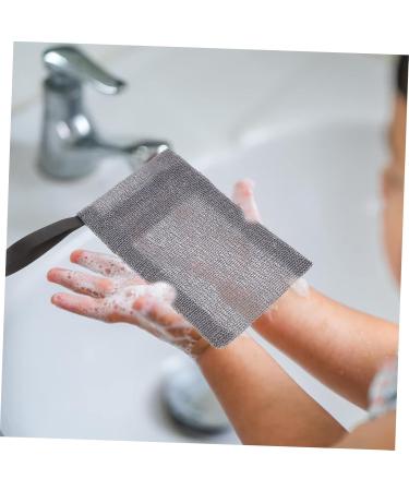 Healeved 16 Pcs Soap Soap Bar Soap Saver Soap Drawstring Foam Soap Nylon Fiber Grey - Buy Online on SooperMarket.com