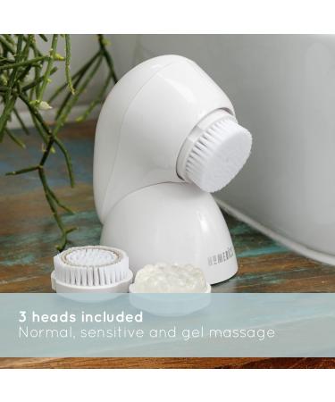 Shop Homedics Beauty Multi Sonic Face Cleaning Brush: Deep Cleansing Hydration & Skin Analyzer for Radiantly Beautiful Skin - Buy Online on SooperMarket.com