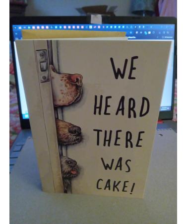 We Heard There Was Cake Medium Gold