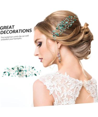 Angoily Crystal Headpiece Fairy Jewelry for Women Rhinestone Headpiece Tiara Hair Headband Bride Metal - Buy Online on SooperMarket.com