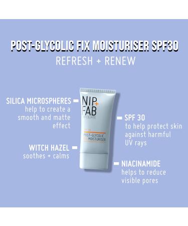 Buy Nip + Fab Post Glycolic Acid Fix Moisturizer - Niacinamide & Witch Hazel - Oil-Free Mattifying Cream for Face (1.35 Oz) - Fast International Shipping - Buy Online on SooperMarket.com