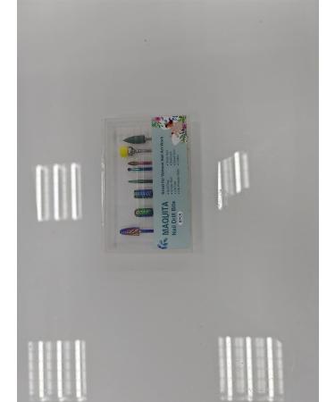 MAQUITA 8pcs Tungsten Steel Electric Nail Drill Bits Set - Manicure Pedicure Kit for Home Salon Use - Buy Online on SooperMarket.com
