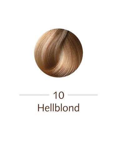 Sanotint Hair Color No. 10 Hellblond - 125 ml | Natural Color with Vegetable Extracts & Gold Brain Formula - Buy Online on SooperMarket.com