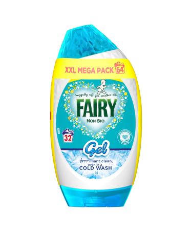 Fairy Non Bio Detergent Gel 64 Washes