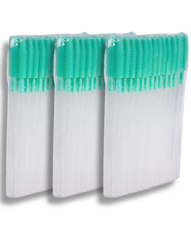 Buy P-Beauty Cosmetic Accessories: Eyelash Extensions & Silicone Brushes - 200 Pieces Green/Transparent - Buy Online on SooperMarket.com
