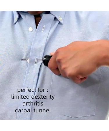 Elderly Disabled Dressing Anti-Spill Glue Cross-Border Buckle Helper unclasp Zipper black free - Buy Online on SooperMarket.com