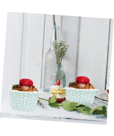 HOMSFOU 100 Pcs Cake Cups Baking Cake Cup Baking Cup Wraps Paper Dessert Liners Paper Muffin Wedding Cupcake Liners Mini Cupcake Liners Crayon Greaseproof Paper Round Container Baby 7.5X7.5X4CMx2pcs Greyx2pcs - Buy Online on SooperMarket.com