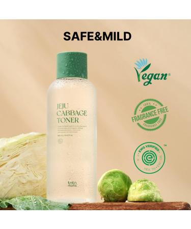 TNTN MOM'S Vegan Jeju Cabbage Toner Lotion | Anti-Aging Collagen Organic Fragrance-Free Soothing Skincare | Lightweight & Calming Care for All Skin Types - Buy Online on SooperMarket.com