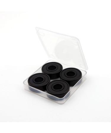 Z-FIRST High Speed 608RS Hybrid Black Ceramic Bearings for Longboard, Inline Skates, Skateboard, Scooters - Pack of 4 (Black) - Buy Online on SooperMarket.com