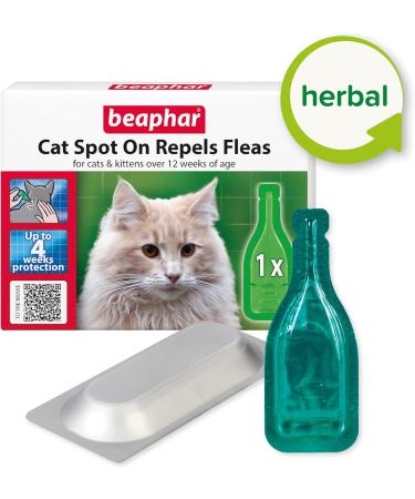 Beaphar Cat Spot On Four Week Protection Flea Repel Solution - Buy Online on SooperMarket.com