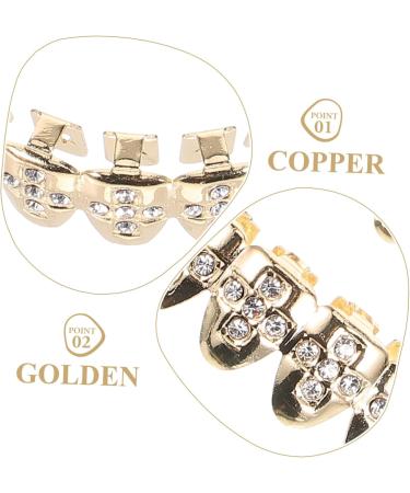 PACKOVE 1 Set Shiny Mouth Grill Single Mouth Grill Single Teeth Grill Teeth Grills Accessories Stitching - Buy Online on SooperMarket.com
