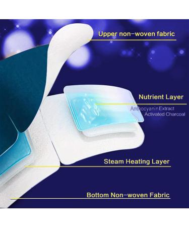 Neamou Heating Eye Masque SPA Warm Sleep Eye Masque | Heating Pads for Soothe Dry Eyes Hot Sleep Eye Masque Relief Eye Fatigue - Buy Online on SooperMarket.com