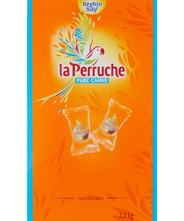 La Perruche Individually Wrapped Pure Cane Brown Sugar Cubes, 5.5lbs