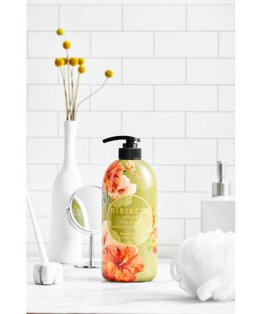 Hibiscus Perfume Body Wash 25.3 FL OZ | Luxurious Moisturizing Cleanser - International Shipping Available - Buy Online on SooperMarket.com