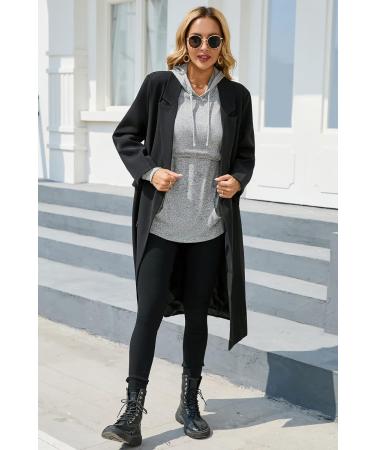 Sosolism Women's Nursing Hoodie | Maternity Breastfeeding Top | Long Sleeve Pregnancy Sweatshirt | XL Light Grey - Buy Online on SooperMarket.com
